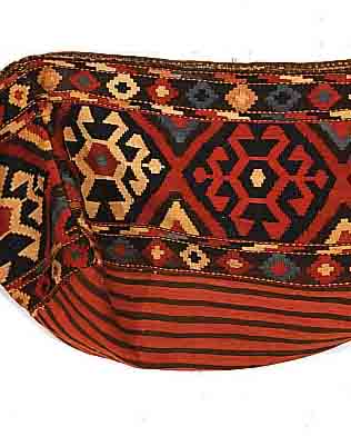 MAFRASCH CA.90 X 46 CM. EHZ.3 WOLLE-WOLLE UM 1920.