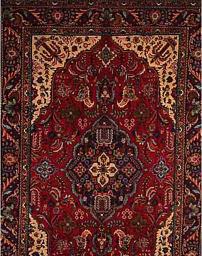 TÄBRITZ,PERSIEN CA.292 X 198 CM. EHZ.3-4 FLOR WOLLE CA.30 JAHRE.