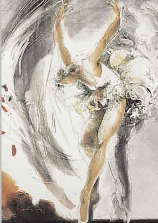 GöRG, JüRGEN, PERFORMANCE VI, FARBAQUATINTA-RADIERUNG, HANDSIGNIERT UND DAT. 97, NUM. 42/100, BETITELT, CA. 39,5 X 31,5 CM