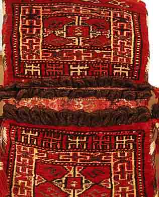 YOMUTH D.TASCHE, PERSIEN, 40 X 26CM, EHZ 2 WOLLE AUF WOLLE, UM 1940