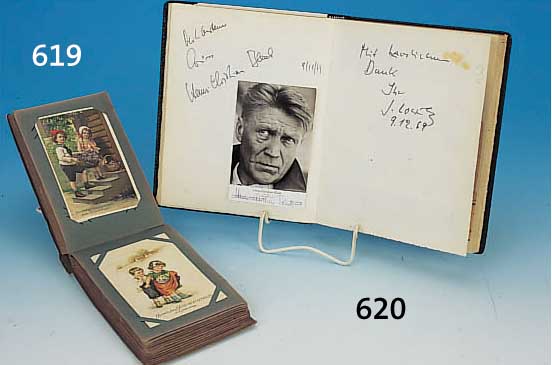 GäSTEBUCH DES HOTELS EUROPA IN LUDWIGSHAFEN, MIT MEHR ALS 50 AUTOGRAMMEN UND VIELEN AUTO- GRAMMKARTEN, ZEITUNGSBERICHTEN UND -FOTOS VON 1966 BIS ...