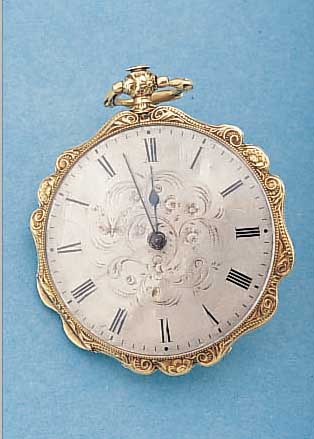 MULER-JUNOD DAMENTASCHENUHR, REF.-NR. 2083, SCHWEIZ UM 1835, GG 750/000, FEINE GESAMTVER- ARB., BüGEL U. PENDANT RELIEFIERT, BODEN BLü- TEN U. ...