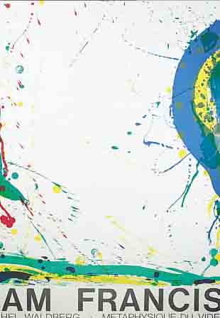 FRANCIS, SAM, 1923 - 1994, ORIGINALLITHOGRAPHIE, 85 X 56 CM, METAPHYSIQUE DU VIDE, WVZ LEMBARK 271