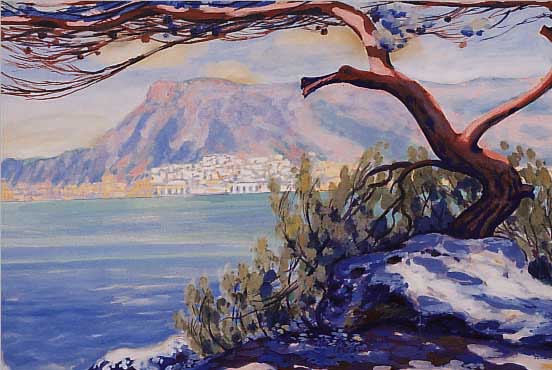 EINBECK, GEORG ERNST HANS, *1870 GOLLUSCHITZ, WESTPR. - 1951, SCHüLER VON MATISSE IN PARIS, WIRKTE IN MENTON UND LUZERN, BEREISTE ÄGYPTEN ...
