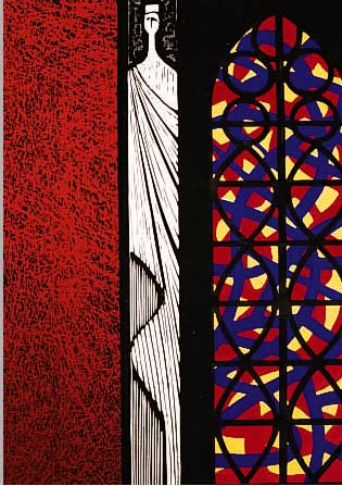 SAITO, KIYOSHI, *1907 - 1992, JAPANISCHER KüNSTLER DER FUKUSHIMA-PFäFEKTUR, DER ZUERST IN ÖL ARBEITETE, SICH DANN ABER DEM HOLZ- SCHNITT ...