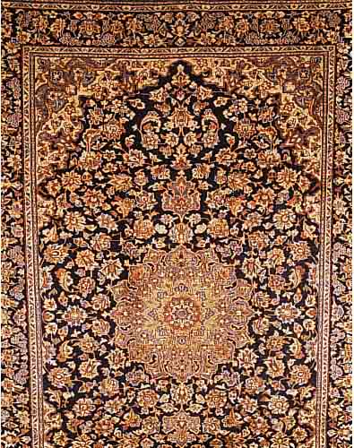 NADJAFABAD, PERSIEN, 324 X 214CM, EHZ 3 FLOR WOLLE, CA.40 JAHRE