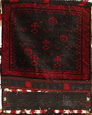 AFSCHAR, PERSIEN, 130 X 61CM, EHZ 3 FLOR WOLLE, CA.40 JAHRE