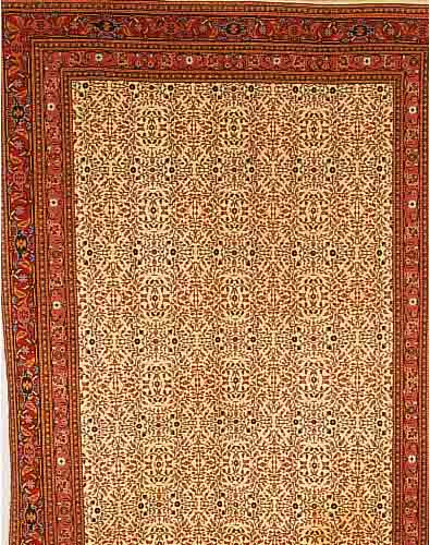 HEREKE, TüRKEI, 330 X 208CM, EHZ 2 FLOR WOLLE, CA.30 JAHRE