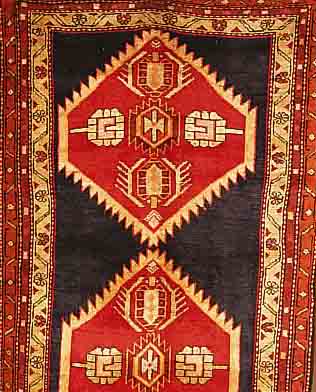 SARAB, PERSIEN, 192 X 115CM, EHZ 3 WOLLE AUF WOLLE, CA.50 JAHRE