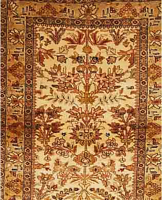 TÄBRIZ, PERSIEN, 126 X 93CM, EHZ 3 FLOR WOLLE, CA.30 JAHRE