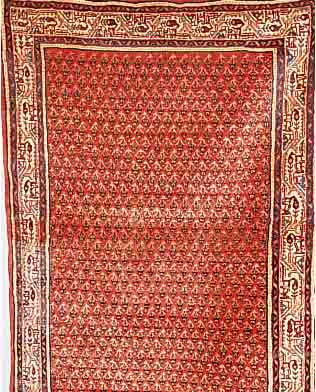 SAROGH MIR, PERSIEN, 360 X 112CM, EHZ 3 FLOR WOLLE, CA.20 JAHRE,