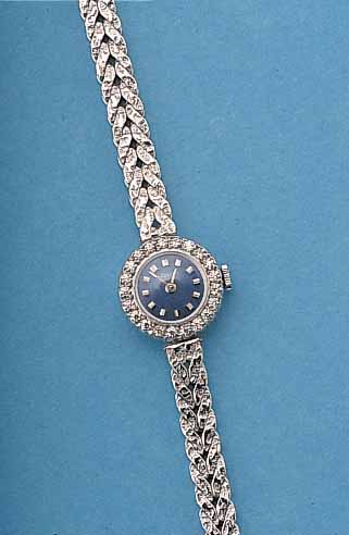 KONVOLUT: 2 FELCA DAMENSCHMUCKUHREN, BEIDE LAGERBEST. NACH GESCHäFTSAUFL., GEFERT. UM 1975, BEIDE MECHANISCHE AUFZUGWERKE, 1X METALLRHOD., ...