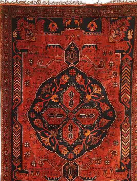 KHALMOHAMMADI,AFGHANISTAN.CA 190 X 134 CM. WOLLE AUF WOLLE.(HOCHWERTIG)