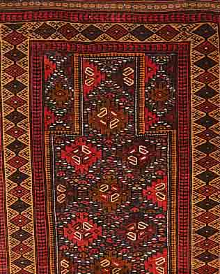 BELUTSCH,AFGHANISTAN.CA 128 X 86 CM. WOLLE AUF WOLLE.