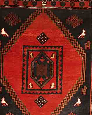 KLARDASHT,PERSIEN A 114 X 102 CM. FLOR WOLLE.