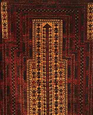 BELUTSCH,AFGHANISTAN.CA 156 X 92 CM. WOLLE AUF WOLLE.