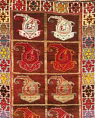 GABBEH,PERSIEN CA 168 X 91 CM. WOLLE AUF WOLLE.
