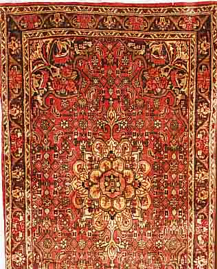 BIDJAR,PERSIEN CA 130 X 80 CM. FLOR WOLLE