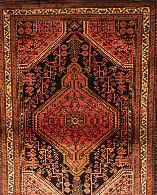 TOYSERKAN,PERSIEN CA 156 X 108 CM. FLOR WOLLE.