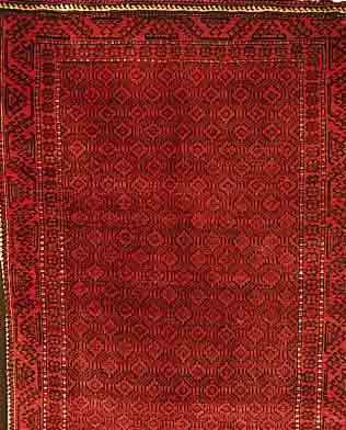 BELUTSCH,PERSIEN CA 192 X 118 CM. WOLLE AUF WOLLE.