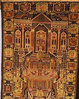 BELUTSCH,AGHANISTAN CA 220 X 118 CM. WOLLE AUF WOLLE.