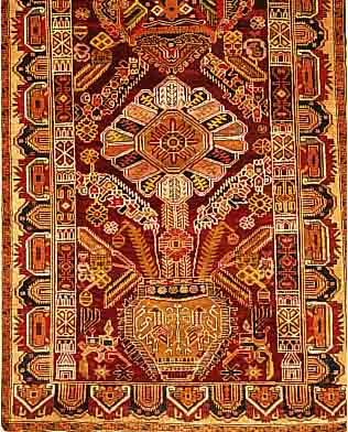 BELUTSCH,AGHANISTAN CA 145 X 92 CM. WOLLE AUF WOLLE.