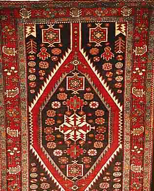 SHAHSAWAND,PERSIEN CA 207 X 140 CM. FLOR WOLLE.