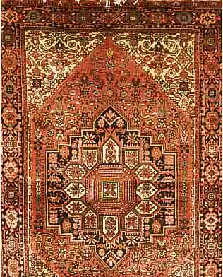 GHOLTOGH,PERSIEN CA 153 X 103 CM. FLOR WOLLE.