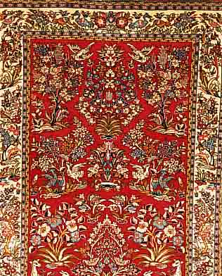 SAROGH,PERSIEN CA 152 X 112 CM. FLOR WOLLE.