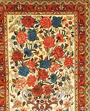 BACHTIAR,PERSIEN CA 143 X 103 CM. FLOR WOLLE.