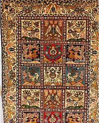 SAROGH,PERSIEN CA 155 X 107 CM. FLOR WOLLE.