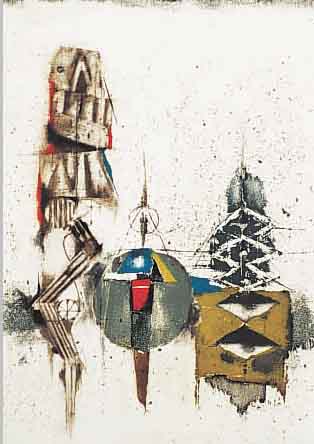 FRIEDLäNDER, JOHNNY , FARBLITHOGRAPHIE, HANDSIGN., NUM. 53/95, CA. 33 X 29.5 CM