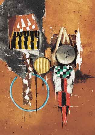FRIEDLäNDER, JOHNNY , FARBLITHOGRAPHIE, HANDSIGN., NUM. 34/95, CA. 34.5 X 30.5 CM