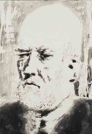 PICASSO, PABLO, LITHOGRAPHIE, PORTRäT DES AMBROSE VOLLARD, AUS DEM NACHDRUCKDER SUITE VOLLARD VON 1990, WVZ BLOCH NR. 231,CA. 33 X 23 ...