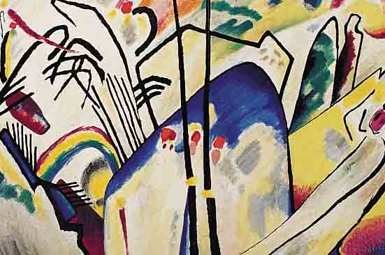 KANDINSKY, WASSILY, , FARBLITHOGRAPHIE, CA. 38 X 56 CM, PP, AUS: LA PERIODE DRAMATIQUE, MAEGHT ...