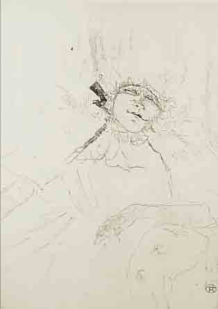 TOULOUSE-LAUTREC, HENRI DE, DREI LITHOGRA- PHIEN AUS YVETTE GUILBERT, ED. DANIEL JACOMET PARIS 1950, JE CA. 29 X 23.5 CM, PP