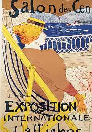 TOULOUSE-LAUTREC, HENRI DE, DREI FARBLITHO- GRAPHIEN, EDITION ANDRE SAURET MONTE CARLO, MOURLOT 1966, JE CA. 35 X 24 CM, PP
