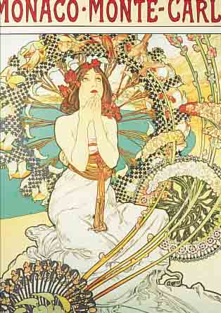 MUCHA, ALPHONSE, FARBLITHOGRAPHIE, EDITION GALERIE DU CENTRE, MOURLOT PARIS 1986, VON JIRI MUCHA HANDSIGNIERT, NUM. 217/350, CA. 51.5 X 38.5 ...