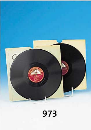 68 SCHELLACKPLATTEN AUF HIS MASTERS VOICE, üBERW. AUS DEN SWING MUSIC SERIES, 1939 - 1946U.A. MIT CHARLIE BARNET, SIDNEY BECHET, TOMMY DORSEY, ...