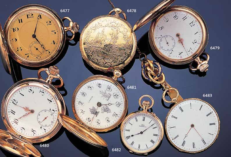 IWC HERRENTASCHENUHR SAVONETTE, REF.-NR. 660132, SCHWEIZ UM 1908, ROSE-G. 585/000, BEIDE SCHALEN SYM. GUILL., SPRUNGDECKEL BER., M. ...