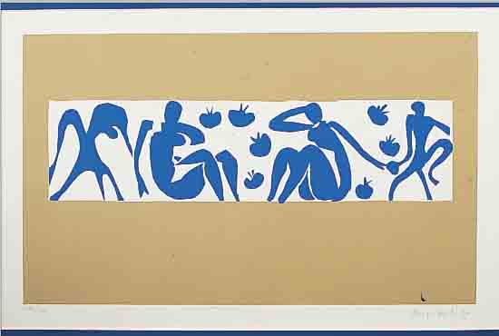MATISSE, FIGURENZYKLUS, 181/200, HANDSIGN.