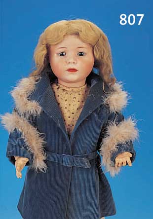 CHARAKTERPUPPE, SIMON & HALBIG, NO. 1488, UM 1910, OFFEN GESCHLOSSENER MUND, ORIG. TODD- LERKöRPER, SCHUHE, UNTERROCK U. STRüMPFE AUS DER ZEIT, ...
