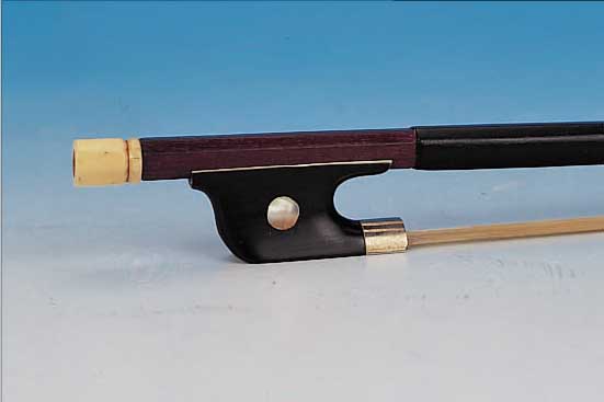 VIOLINBOGEN, IM ALTEN STIL, MIT ELFENBEINSCHRAUBE