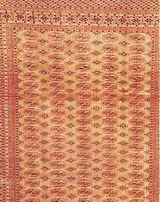 PAKISTANI, 263 X 190CM, EHZ 3 FLOR WOLLE, CA.30 JAHRE