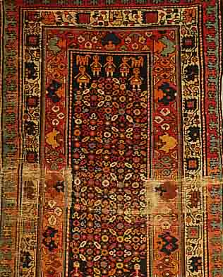 MALAYER, PERSIEN, 314 X 111CM, EHZ 4-5 FLOR WOLLE, UM 1910