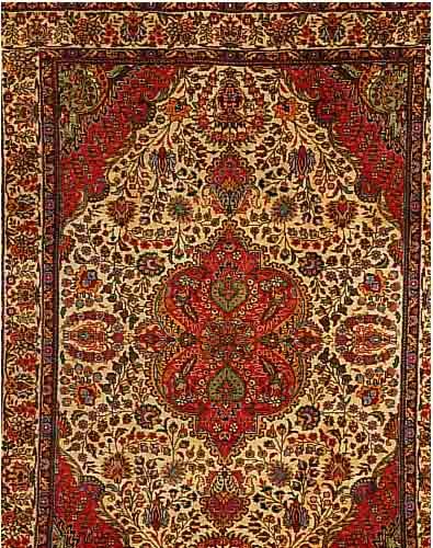 TÄBRIZ, PERSIEN, 298 X 214CM, EHZ 3 FLOR WOLLE, CA.40 JAHRE