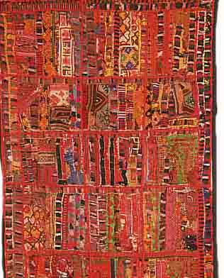INDISCHE STICKEREI, 130 X 60CM, EHZ 3 UM 1930