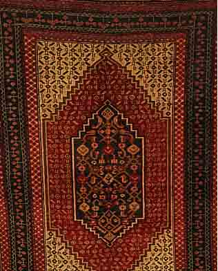 KARABAGH, RUSSLAND, 215 X 150CM, EHZ 3 WOLLE AUF WOLLE, UM 1935