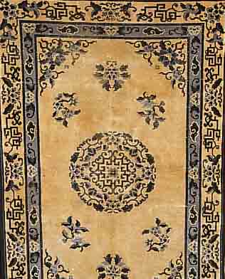 PEING, CHINA, 193 X 123CM, EHZ 4-5 FLOR WOLLE, UM 1900