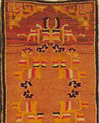 TIBET, 138 X 75CM, EHZ 2-3 FLOR WOLLE, UM 1925